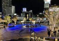 岐阜駅イルミネーション工事
