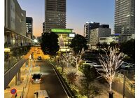 岐阜駅イルミネーション工事